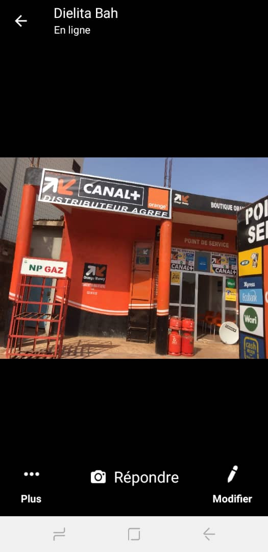 Vente, Dépôt et Retrait Orange Money