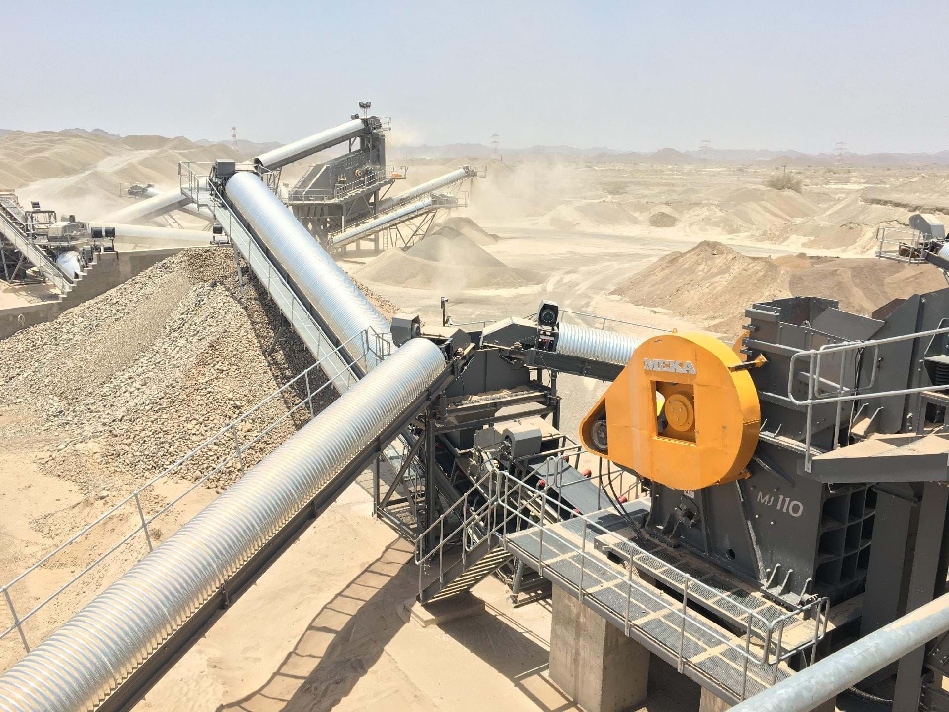 Concasseur à mâchoires, à cône OTT Globale