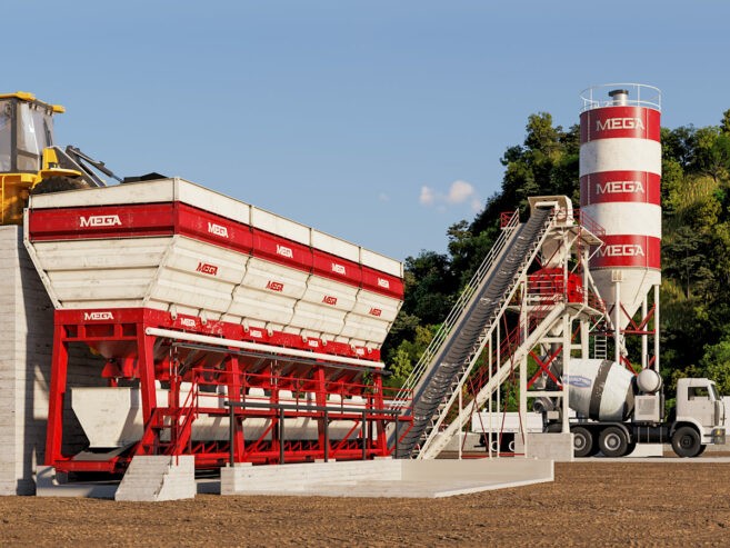 Centrale à Béton d’une capacité de 60 m³ par heure à Vendre