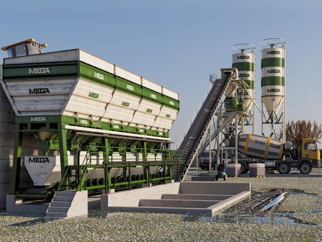 Centrale à Béton d’une capacité de 30 m³ par heure à Vendre