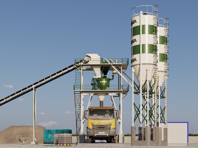 Centrale à Béton d’une capacité de 30 m³ par heure à Vendre