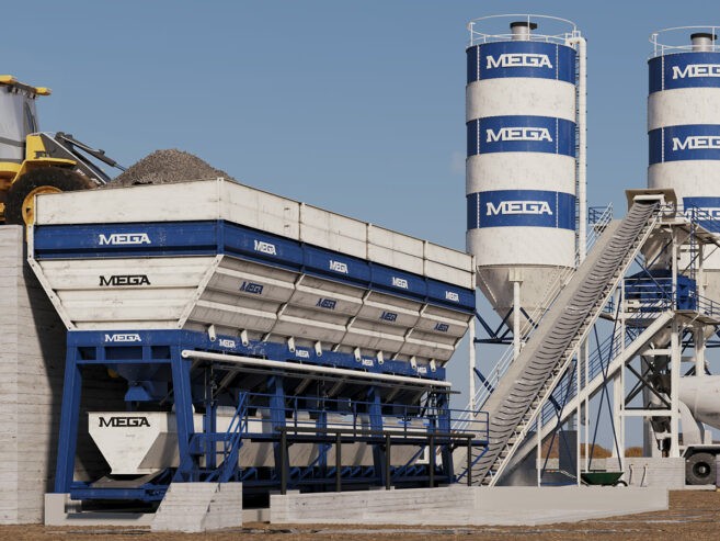 Centrale à Béton d’une capacité de 120 m³ par heure à Vendre