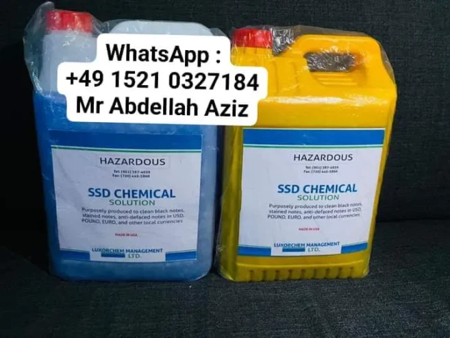 SSD solution for cleaning black banknotes