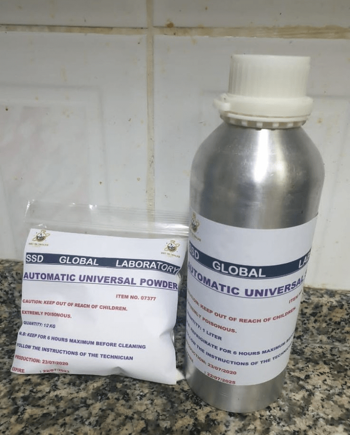 SSD solution for cleaning black banknotes