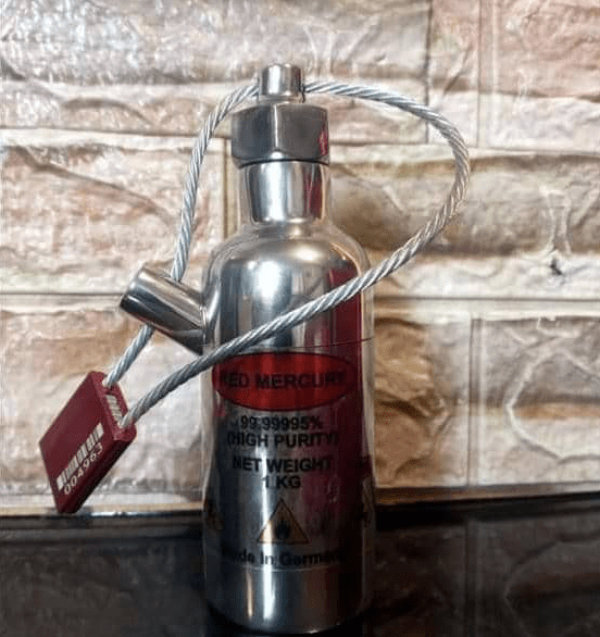 Pure Red liquid mercury for sale