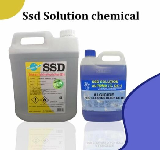 SSD SOLUTION TO SOLVE AND CLEAN BLACK AND GREEN BANKNOTE