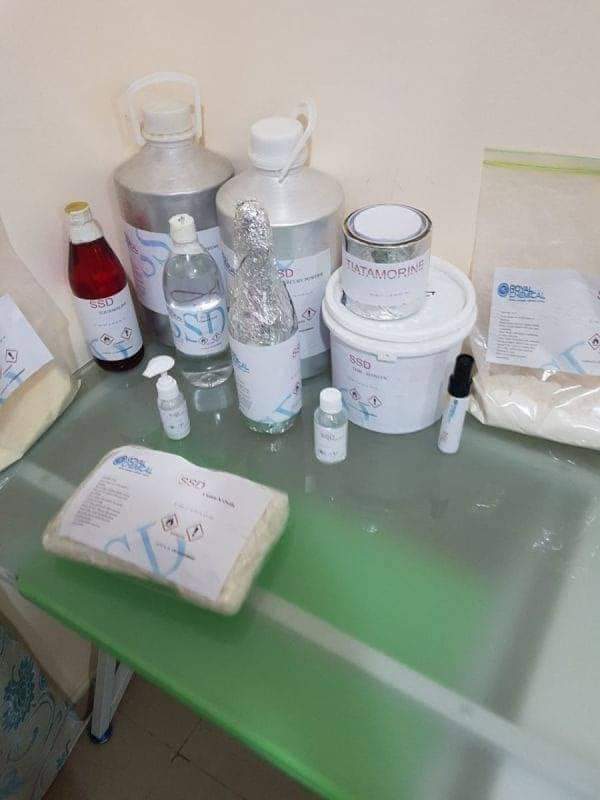 SSD SOLUTION TO SOLVE AND CLEAN BLACK AND GREEN BANKNOTE