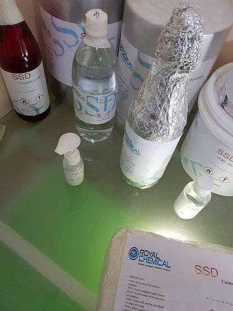 SSD SOLUTION TO SOLVE AND CLEAN BLACK AND GREEN BANKNOTE