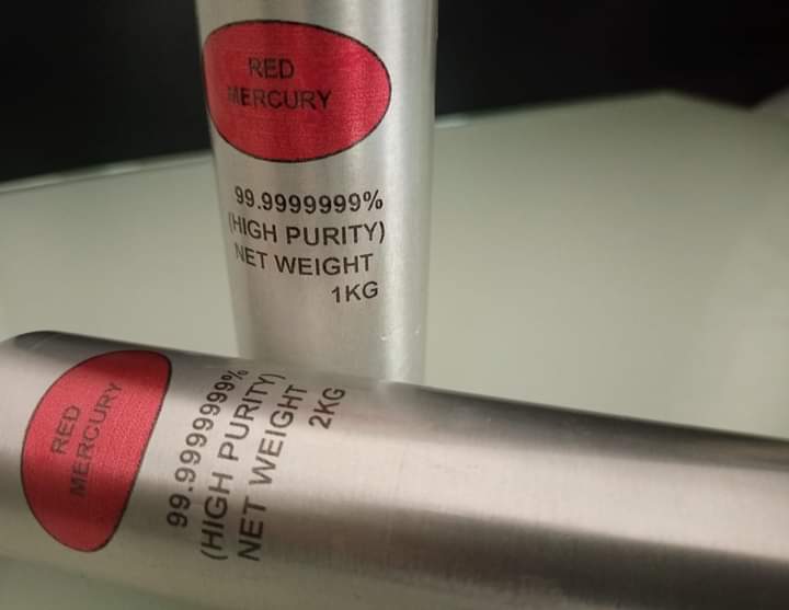 Buy 99.9% Pure Red Liquid Mercury