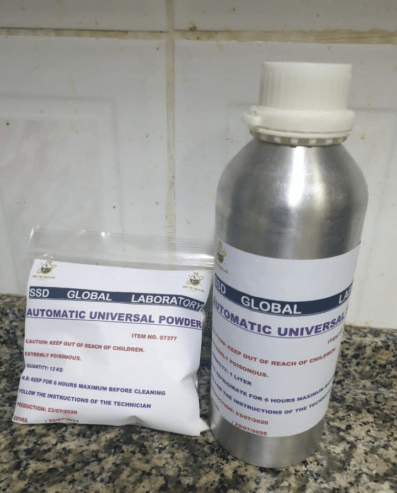 SSD Chemical Solution and Activation Powder