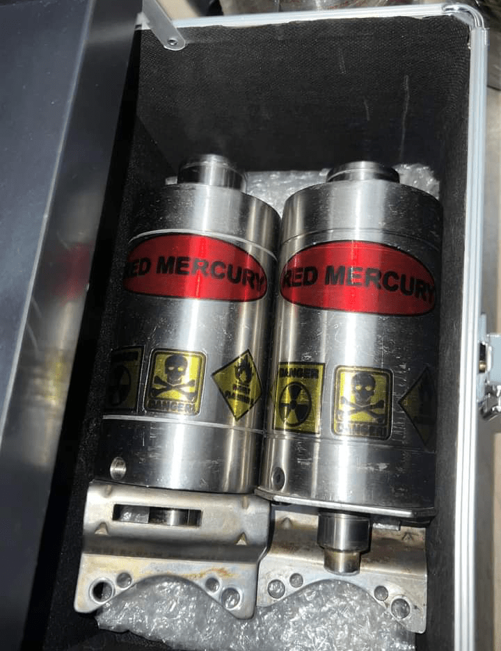 Acheter du mercure liquide rouge pur à 99,9 %