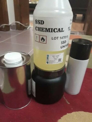 Laboratoire chimie monétaire,Nettoyage des billets noirs et verts,SSD solution automatique