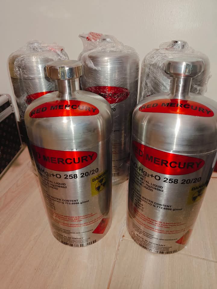 Mercure liquide rouge pur à vendre