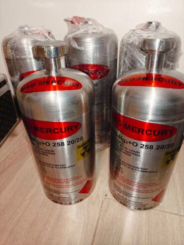 Mercure liquide rouge pur à vendre