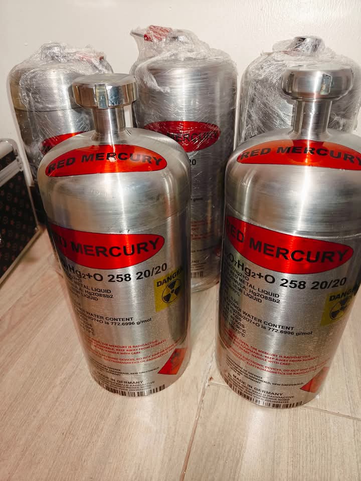 Mercure liquide rouge pur à vendre