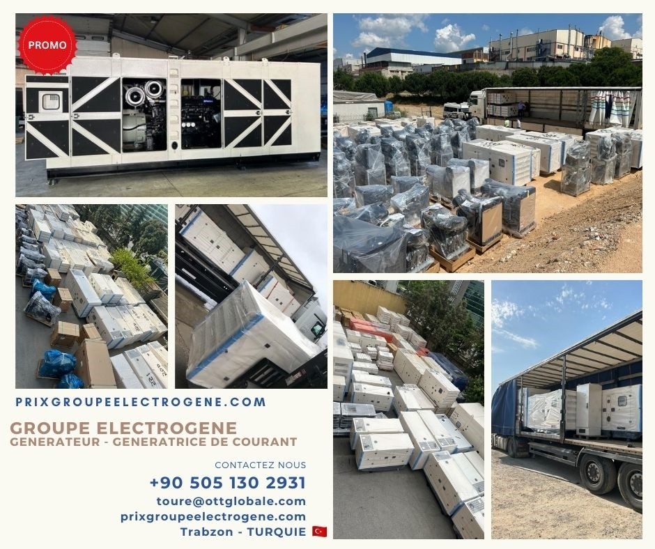 Groupe electrogene diesel 5kVa – 3.500 kVa TURQUIE
