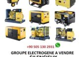 Groupe electrogene 20 kVa – 4000 kVa NEUF DE TURQUIE