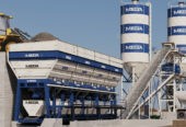 CENTRALE A BETON 90 m3 – MELANGEUR A DOUBLE ARBRE (ITALIEN)