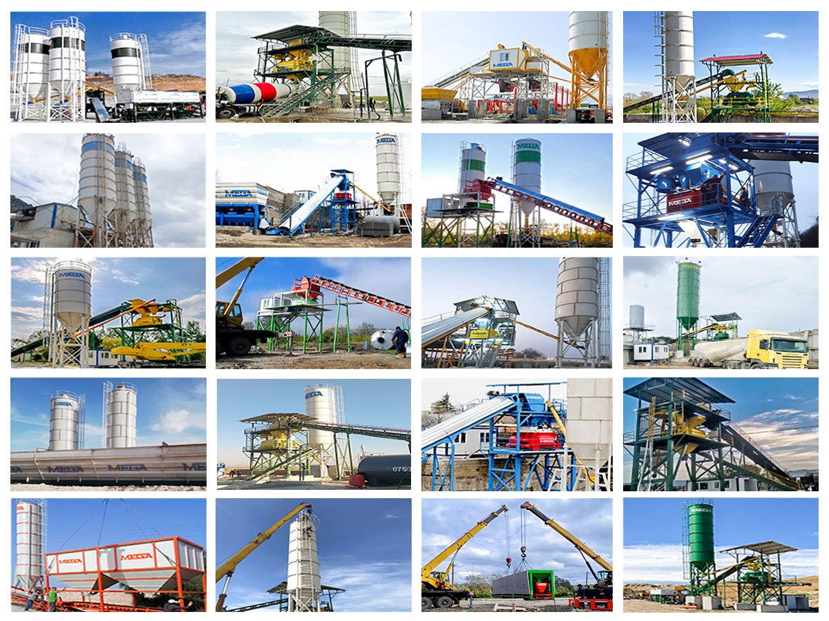 CENTRALE A BETON 90 m3 – MELANGEUR A DOUBLE ARBRE (ITALIEN)