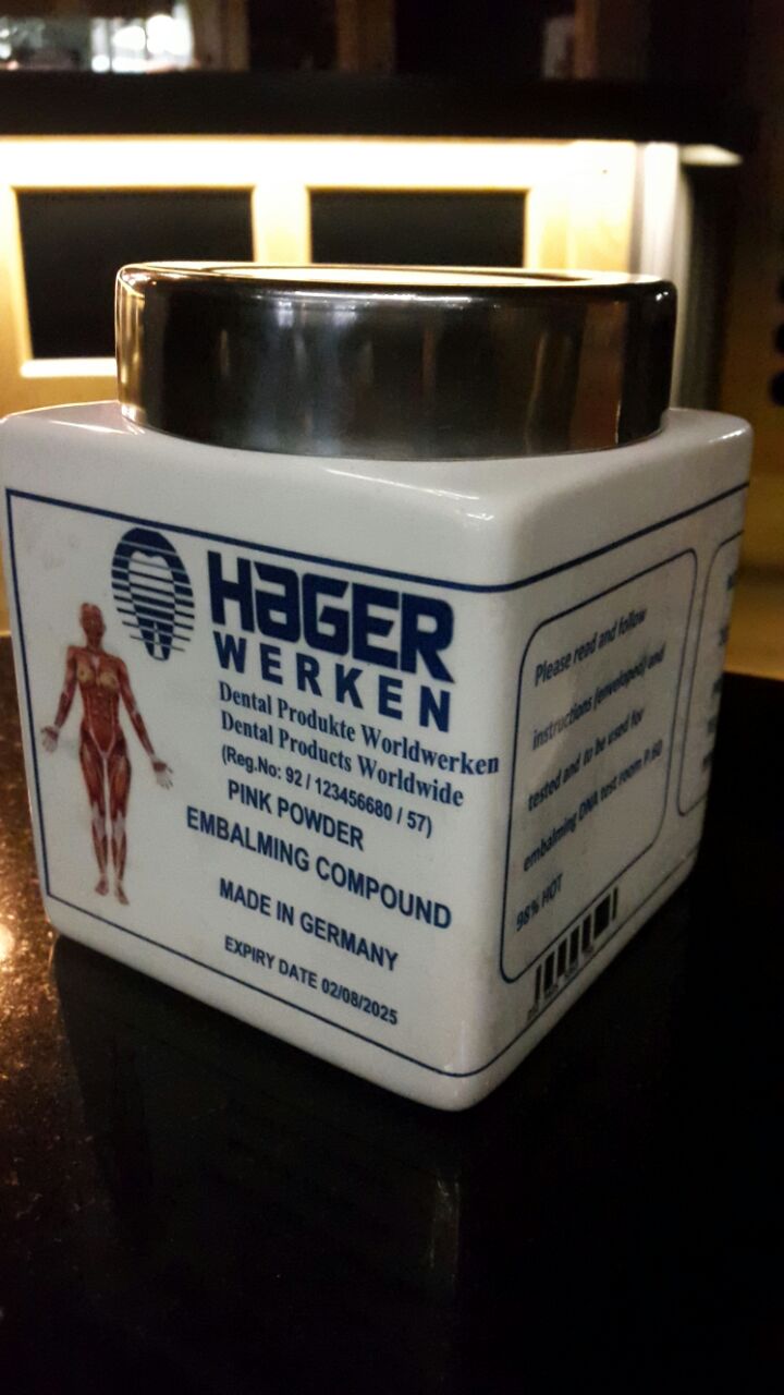 Hager Werken Embalming Pink Powder In Lusaka Zambia+27 63 480 9853