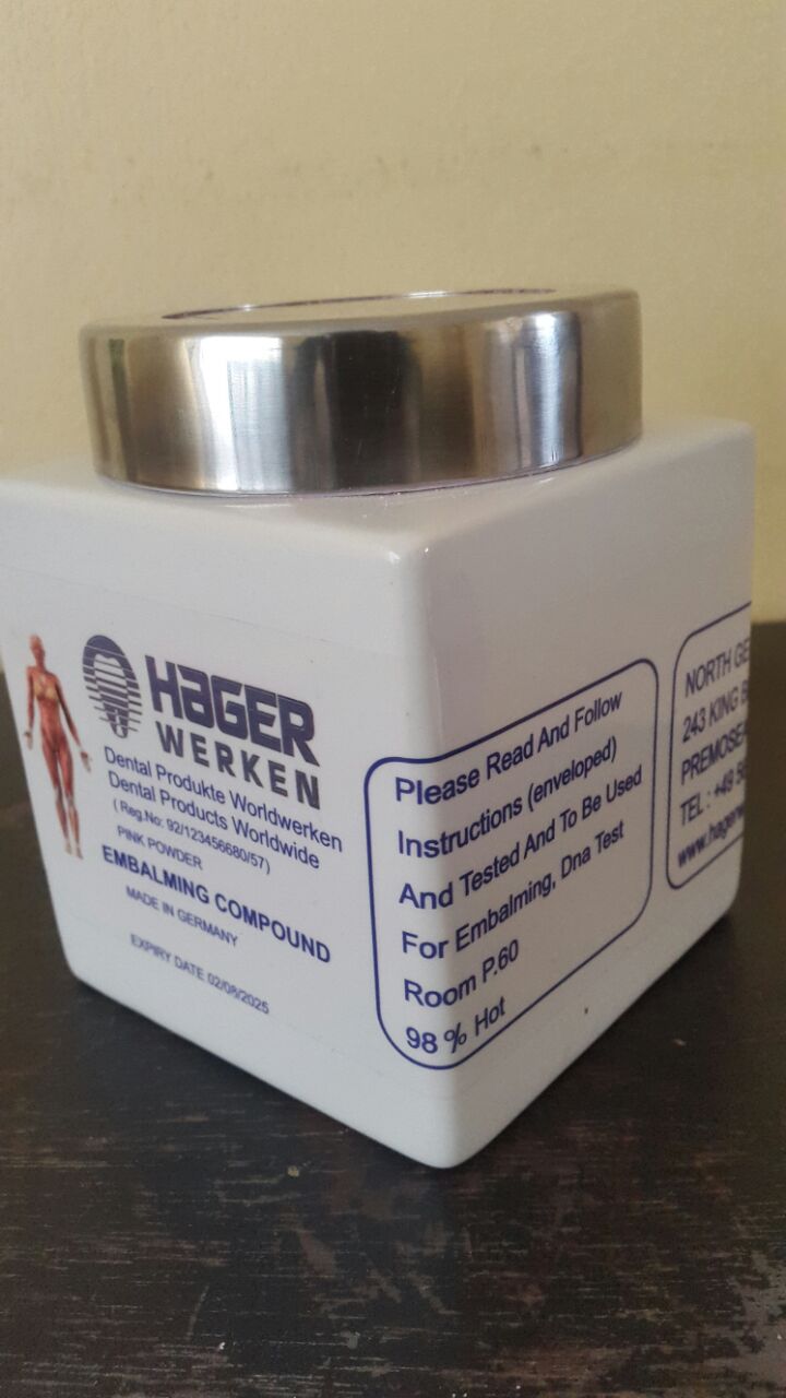 Hager Werken Embalming Pink Powder In Lusaka Zambia+27 63 480 9853