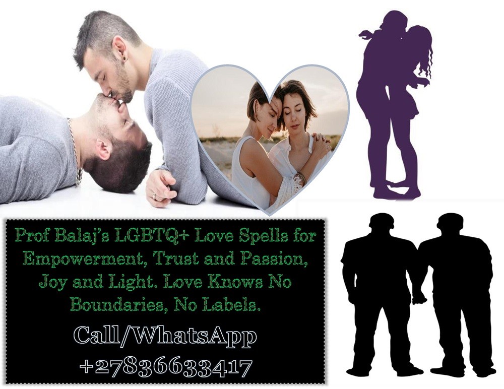 Manifesting LGBTQ+ Love with Magic and Spells: LGBTQ+ Love Spells for Passion and Commitment, Same-Sex Love Spell That Works Fast +27836633417