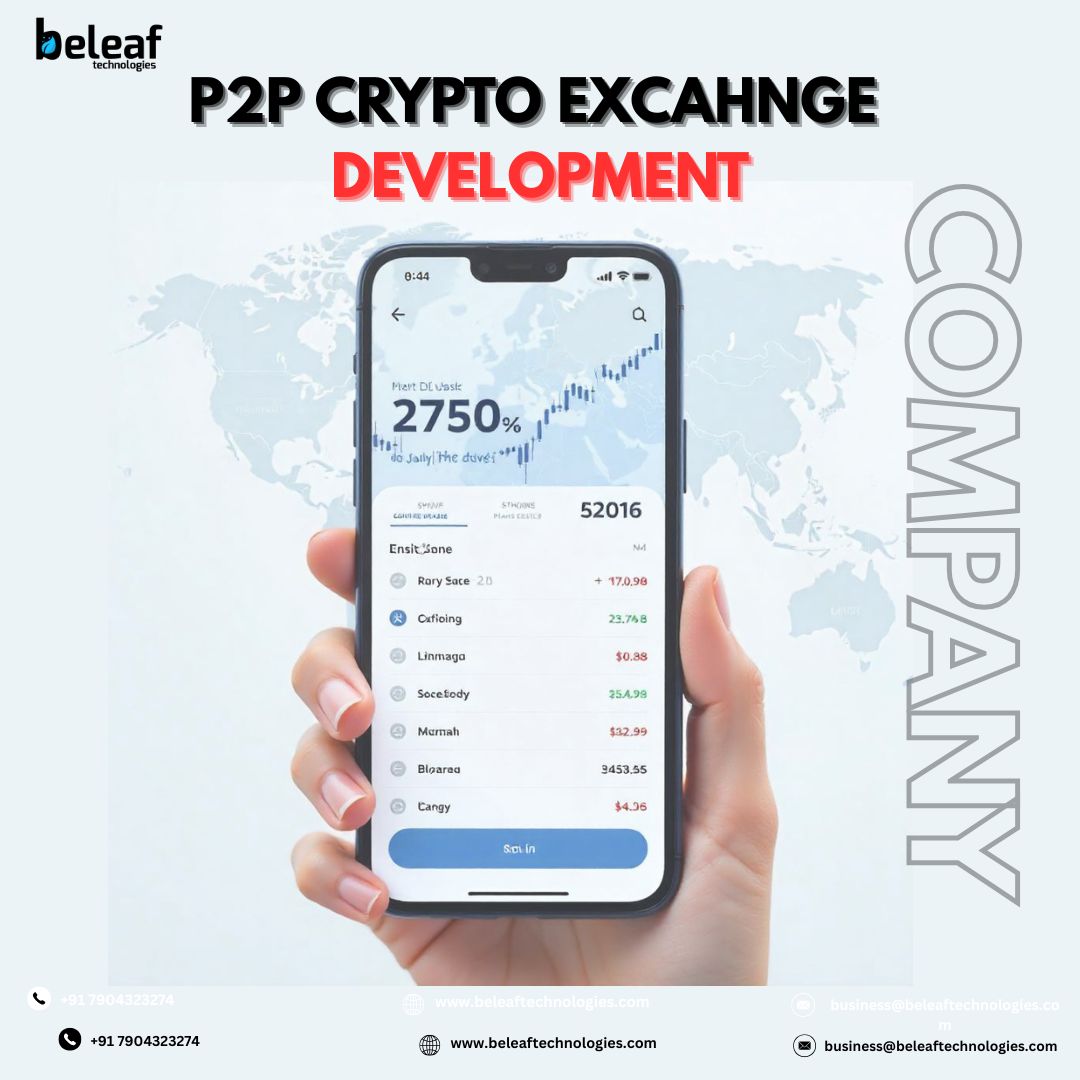 10X Growth: Get a P2P Exchange Development with beleaf technologies 