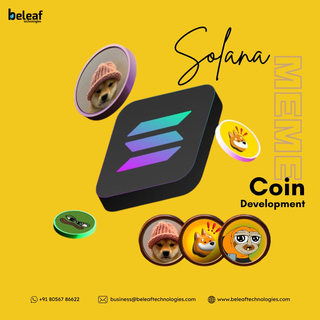 Best Solana Meme Coin Development With Beleaf Technologies