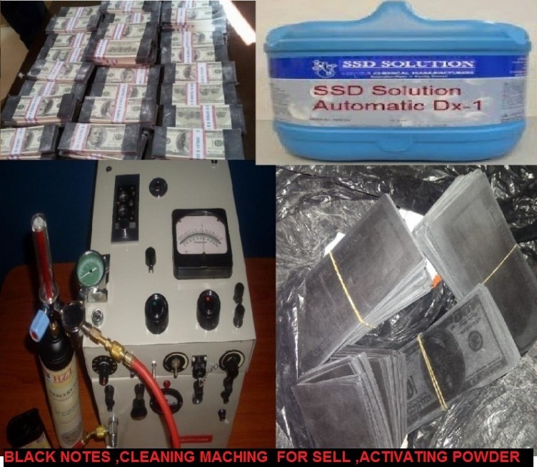 Chemical for cleaning black notes/defaced currency Kumasi Ghana+27 81 711 1572