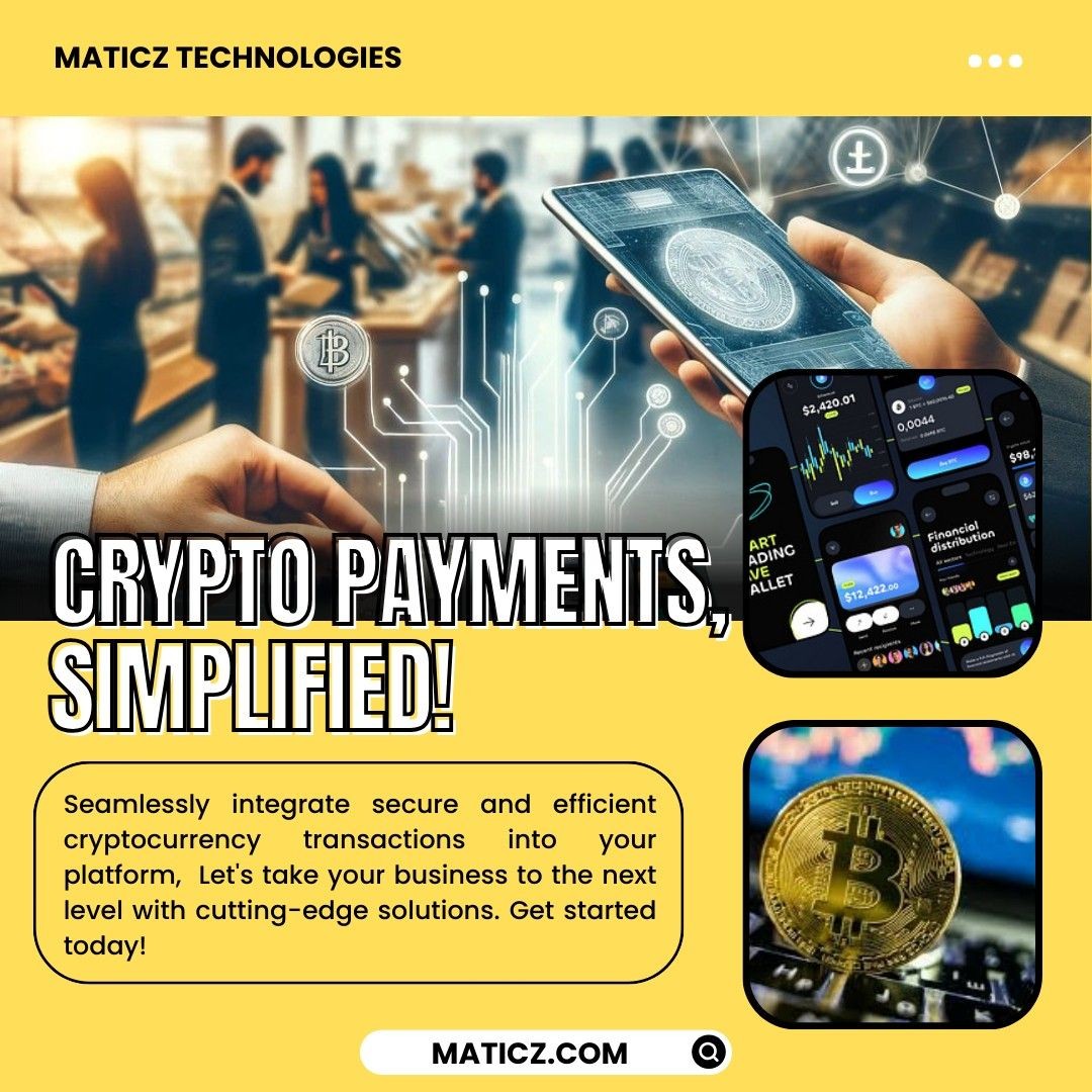 Maticz – White Label Crypto Payment Gateway