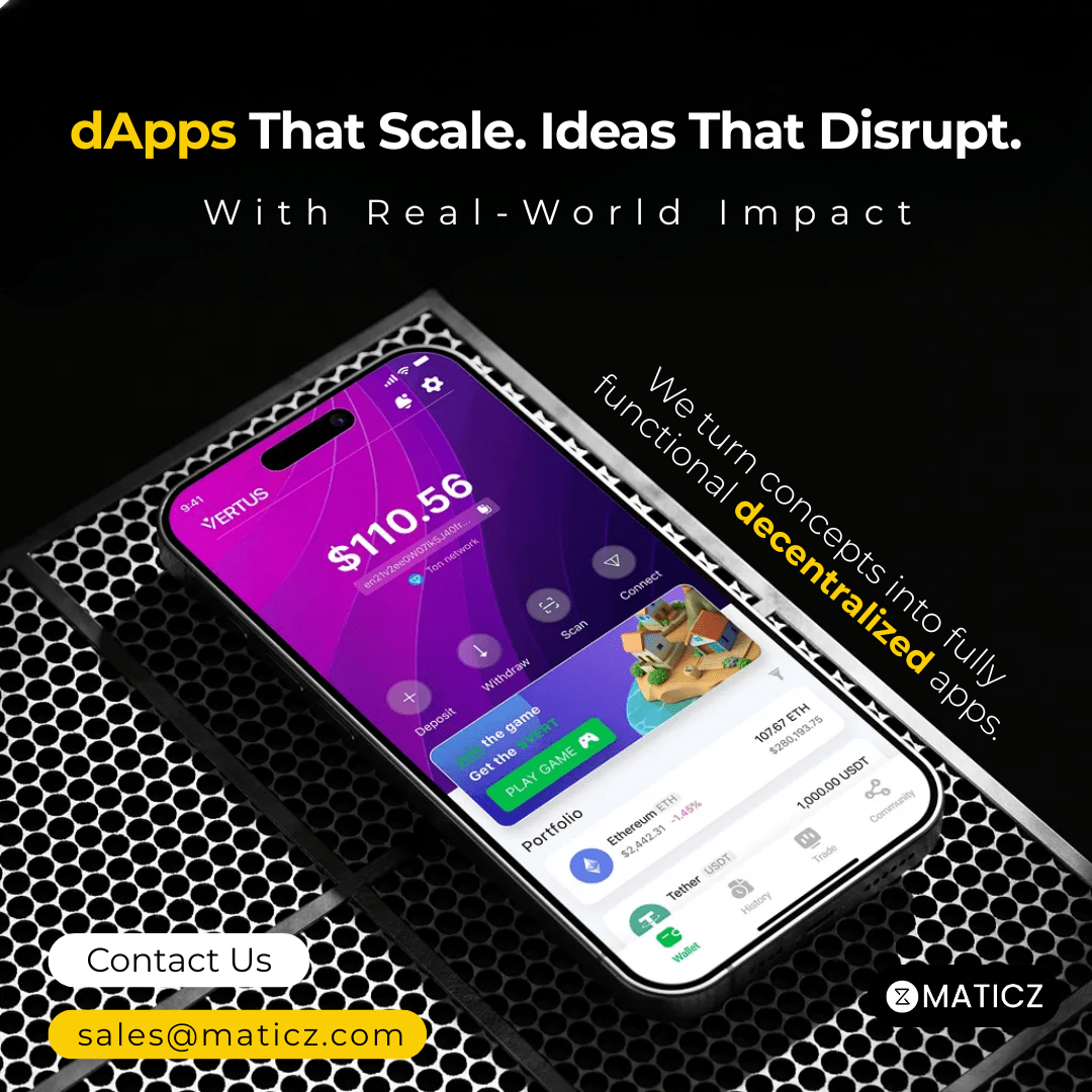 dApp Development Company – Maticz